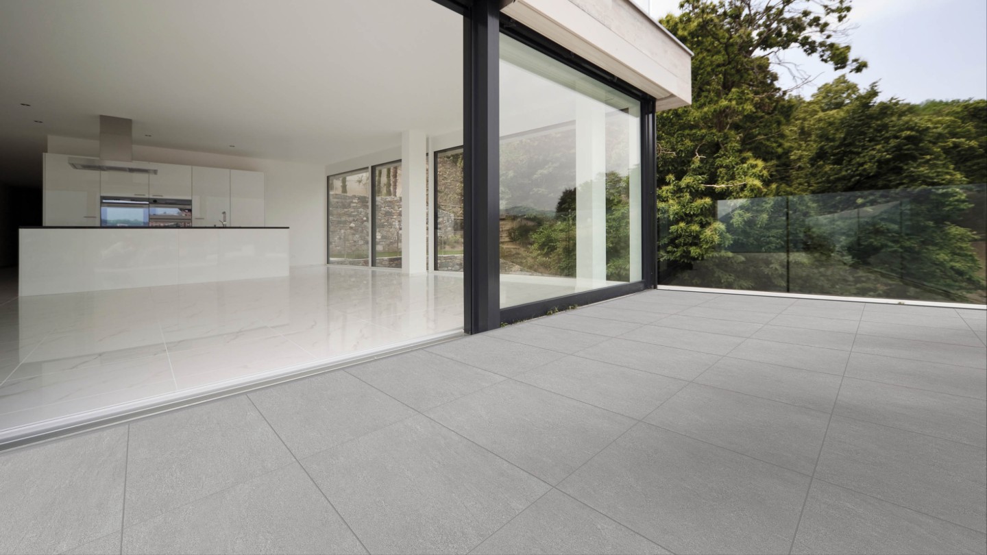 60x60 LEONARDO GREY 20mm