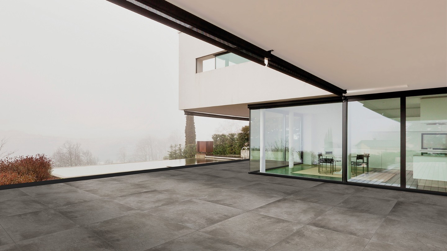 60X60 VISTA LEAD GREY MATT